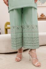 Heer Ready to Wear Embroidered 2-Piece Dress – Mint