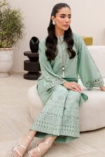 Heer Ready to Wear Embroidered 2-Piece Dress – Mint