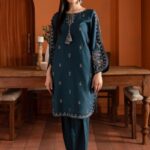 Heer Ready to wear embroidered 2 pc dress zinc