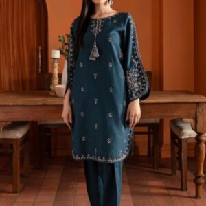 Heer Ready to wear embroidered 2 pc dress zinc