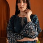 Heer Ready to wear embroidered 2 pc dress zinc