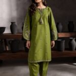 Keep it cool, keep it classy ☀️ This 2-piece intermix summer outfit features soft, breathable fabric with elegant embroidery that adds just the right touch of charm. A perfect casual look for everyday comfort with effortless style. ✨