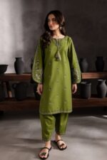 Keep it cool, keep it classy ☀️ This 2-piece intermix summer outfit features soft, breathable fabric with elegant embroidery that adds just the right touch of charm. A perfect casual look for everyday comfort with effortless style. ✨